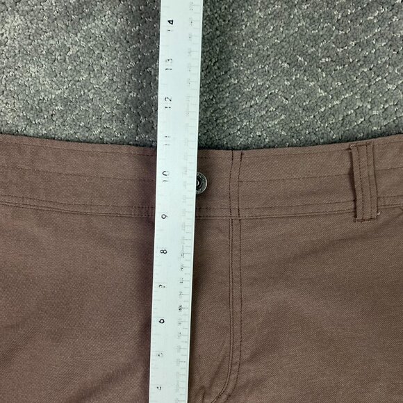Kuhl Shorts Men's 35 Brown Amphibia Hybrid Swim Hiking Outdoors - Picture 13 of 16